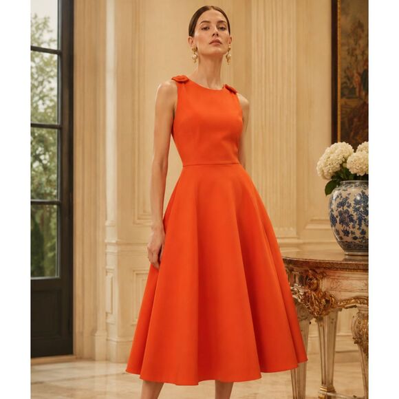 Oscar de la Renta Dresses & Skirts - $2890 OSCAR DE LA RENTA 2021 Midi Length Dress Sz 6